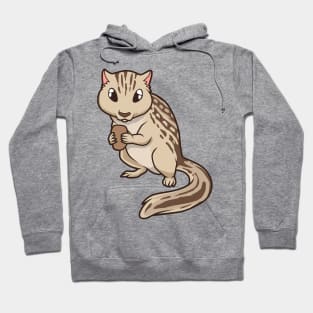 Kawaii Thirteen-lined ground squirrel Hoodie